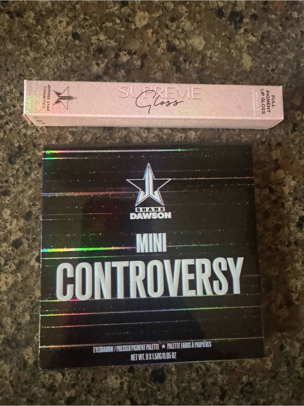 Shane Dawson Mini Controversy Eyeshadow Palette + Supreme Gloss (Pink)